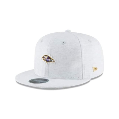 Baltimore Ravens Gorra | New Era NFL Micro Stitch 9fifty Snapback Cap Mexico - Grises